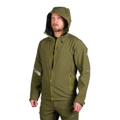 Pánska turistická softshellová strečová bunda MONTE 30