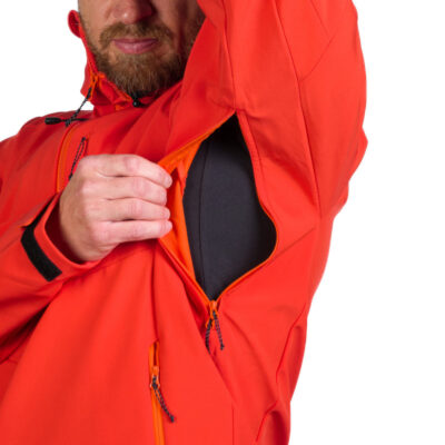 Pánska turistická softshellová strečová bunda MONTE 41