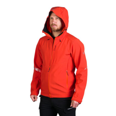 Pánska turistická softshellová strečová bunda MONTE 43