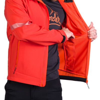 Pánska turistická softshellová strečová bunda MONTE 46