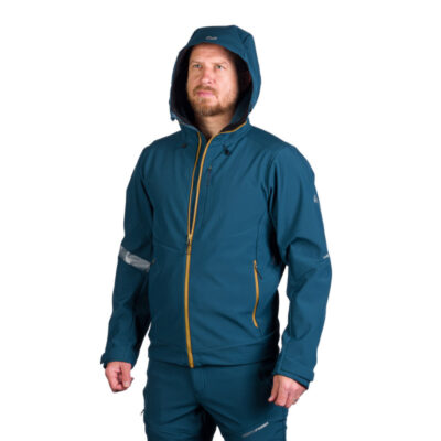 Pánska turistická softshellová strečová bunda MONTE 51