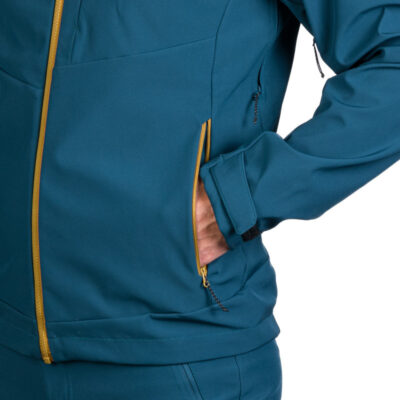 Pánska turistická softshellová strečová bunda MONTE 59