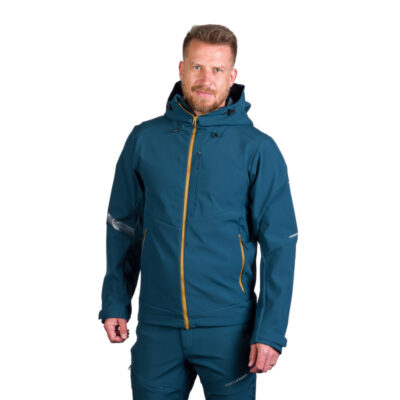 Pánska turistická softshellová strečová bunda MONTE 62