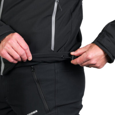 Pánska turistická softshellová strečová bunda MONTE 8