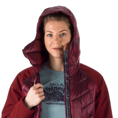 Dámska bunda predĺžená hybridná JANE 17