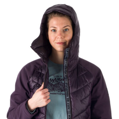 Dámska bunda predĺžená hybridná JANE 7