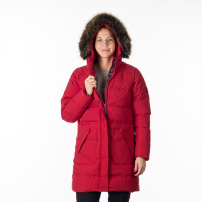 Dámska bunda predĺžená zateplená MEELEY 26