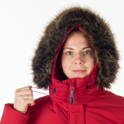 Dámska bunda predĺžená zateplená MEELEY 27