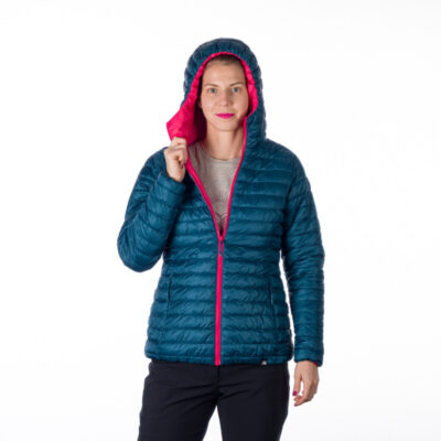 Dámska obojstranná bunda zbaliteľná zatepľovacia JANET 16