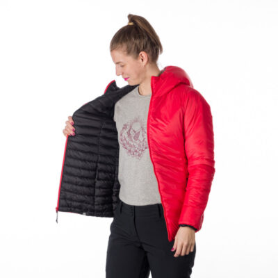 Dámska obojstranná bunda zbaliteľná zatepľovacia JANET 24