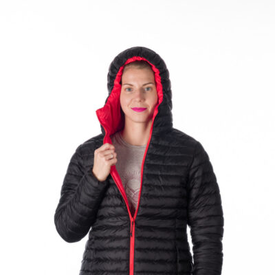 Dámska obojstranná bunda zbaliteľná zatepľovacia JANET 30