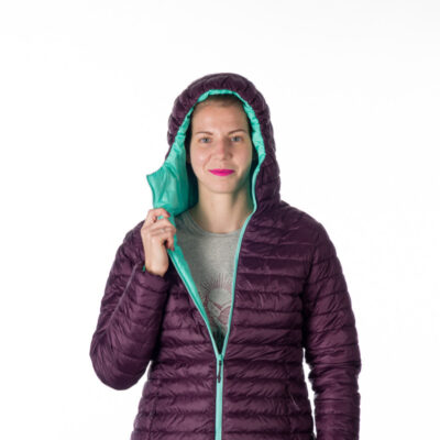 Dámska obojstranná bunda zbaliteľná zatepľovacia JANET 4
