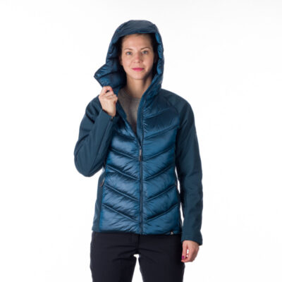 Dámska hybridná zateplená bunda so softshellovými časťami RITA 12