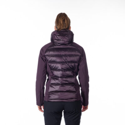 Dámska hybridná zateplená bunda so softshellovými časťami RITA 22