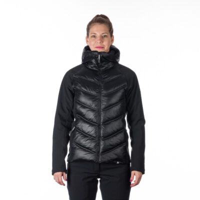 Dámska hybridná zateplená bunda so softshellovými časťami RITA 3