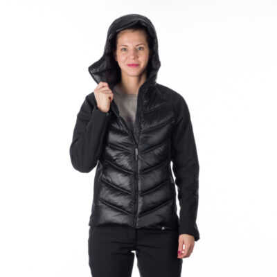 Dámska hybridná zateplená bunda so softshellovými časťami RITA 9