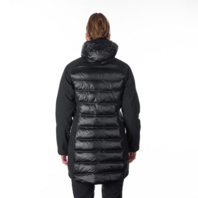 Dámska hybridná zateplená bunda predĺženého strihu MARGIE 22