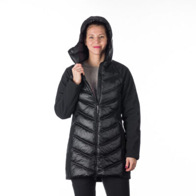 Dámska hybridná zateplená bunda predĺženého strihu MARGIE 24