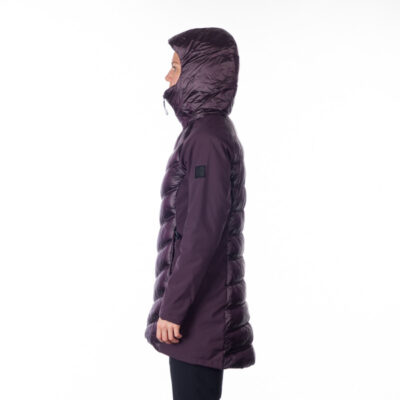 Dámska hybridná zateplená bunda predĺženého strihu MARGIE 8