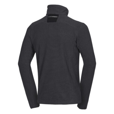 Pánska fleecová mikina melanžová BOB 12