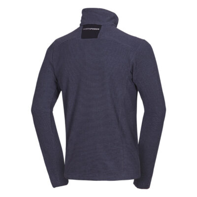 Pánska fleecová mikina melanžová BOB 21