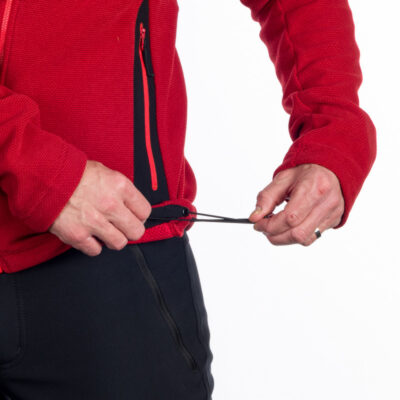 Pánska fleecová mikina melanžová BOB 26