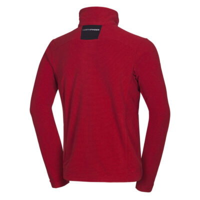 Pánska fleecová mikina melanžová BOB 32