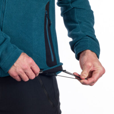 Pánska fleecová mikina melanžová BOB 36