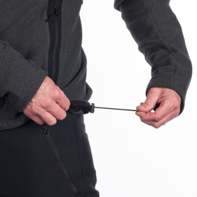 Pánska fleecová mikina melanžová BOB 4