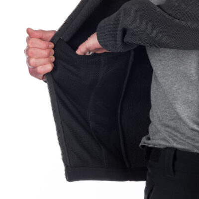 Pánska fleecová mikina melanžová BOB 5