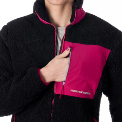 Dámska fleecová mikina loosefitová WYOMA 14