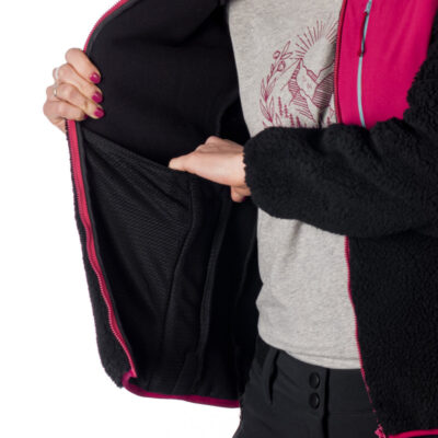 Dámska fleecová mikina loosefitová WYOMA 15