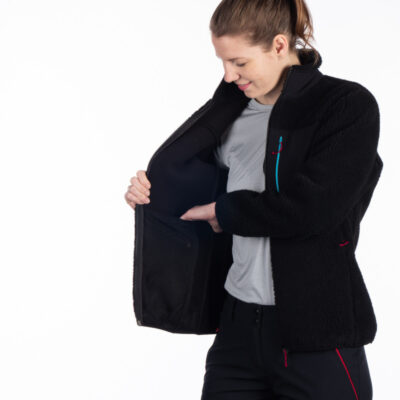 Dámska fleecová mikina loosefitová WYOMA 4