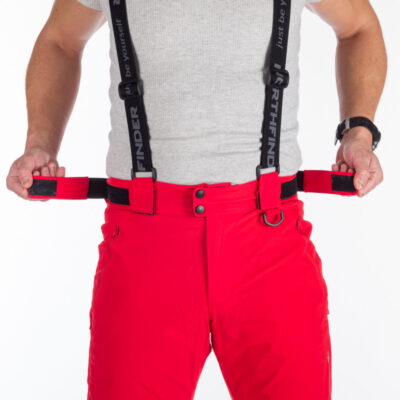 Pánske lyžiarske nohavice s trakmi VERNON 16