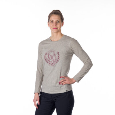 Dámske priedušné tričko s potlačou a vysokým podielom bavlny DOROTHEA 6