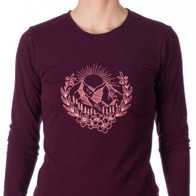 Dámske priedušné tričko s potlačou a vysokým podielom bavlny DOROTHEA 13