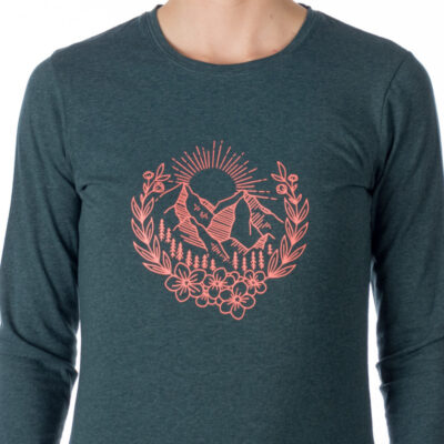 Dámske priedušné tričko s potlačou a vysokým podielom bavlny DOROTHEA 4