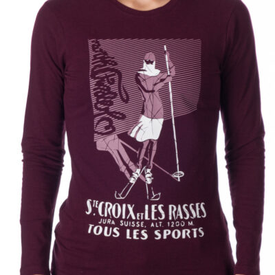 Dámske priedušné tričko s potlačou a vysokým podielom bavlny FAYE 4