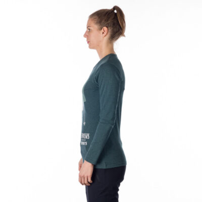 Dámske priedušné tričko s potlačou a vysokým podielom bavlny FAYE 11