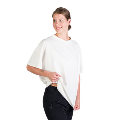 Dámske turistické bavlnené tričko oversize JUDY 5