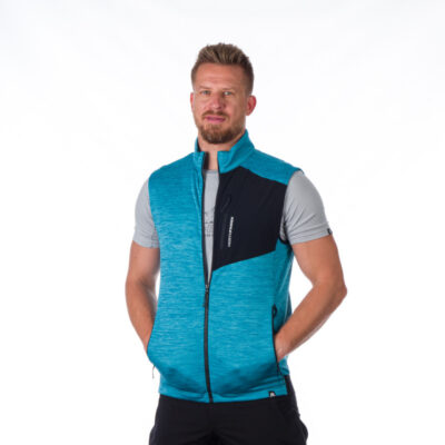 Pánska flísová vesta melanžová GUY 13