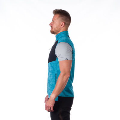 Pánska flísová vesta melanžová GUY 14