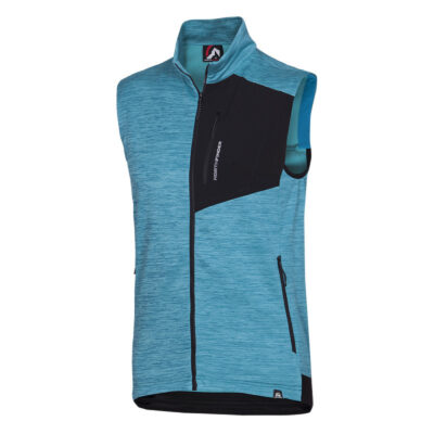 Pánska flísová vesta melanžová GUY 17