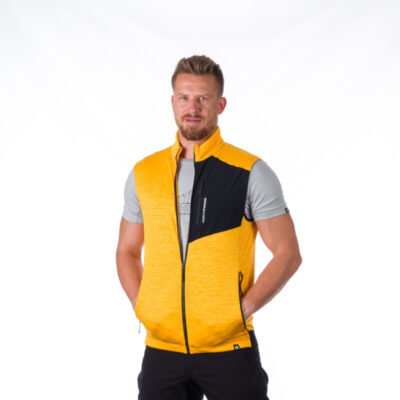 Pánska flísová vesta melanžová GUY 19