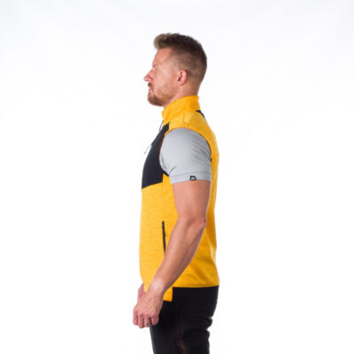 Pánska flísová vesta melanžová GUY 18