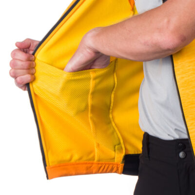 Pánska flísová vesta melanžová GUY 21