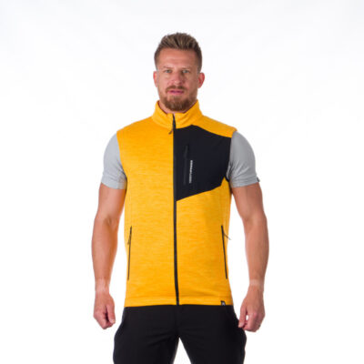 Pánska flísová vesta melanžová GUY 22