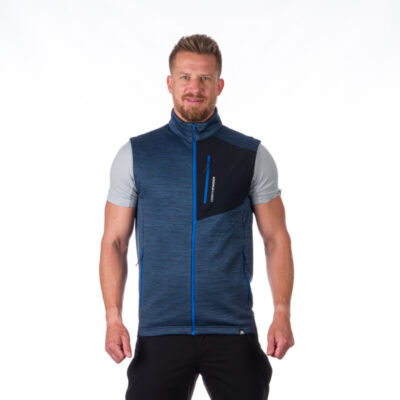 Pánska flísová vesta melanžová GUY 30