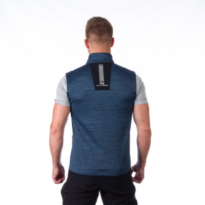 Pánska flísová vesta melanžová GUY 26