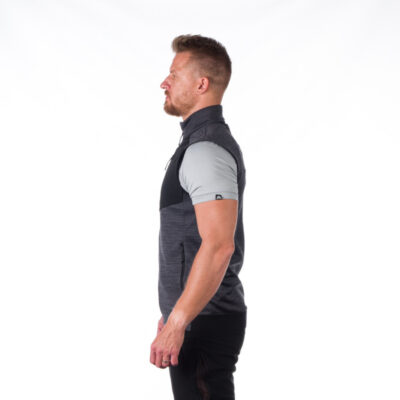 Pánska flísová vesta melanžová GUY 34